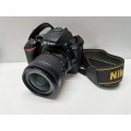 Nikon D5600 Digital SLR-24.2 MP_18-55mm kit lens