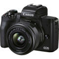 CANON EOS M50 MIRRORLESS CAMERA WITH EF-M 15-45MM LENS