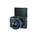 Canon EOS M100 Mirrorless Camera + 15-45mm IS STM (Black)