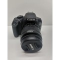 CANON EOS 1300D Digital SLR camera, 18-55mm lens-18Mp