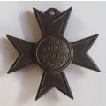 WW1 PRUSSIAN MEDAL FOR WAR AID - `FUR KRIEGS`