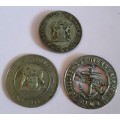 3 x WW2 South Africa badges.  1 bid takes all!