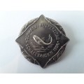 Swiss 1924 solid silver Schaffhausen Fishing Day badge by `Jezler`