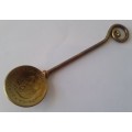 Rare 1964 South Africa 1 Cent spoon. 12cm.