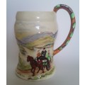 A vintage `Crown Devon` musical jug. `Killarney`.  Musical mechanism works perfectly!