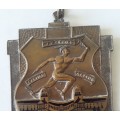 Vintage `North Transvaal Athletics / Noord Transvaal Atletiek` medallion.