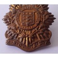 South African Army Service Corps `ASC/ADK` collar badge. Pins intact.