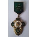 Moldova `10 Years of the Border Troops` Service Award Medal.