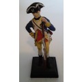Vintage 1970`s Hand-Painted Lead Soldier by `Imrie Risley`. 83 mm.