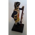 Vintage 1970`s Hand-Painted Lead Soldier by `Imrie Risley`. 83 mm.