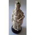 Early Chinese Hand-Carved Immortal Figurine.