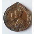 1937 SA - King George VI Queen Elizabeth Coronation East London Medal.
