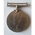 WW2 1939-1945 War Medal. Full-Sized. Unnamed.