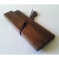 Antique Solid Oak Wood Plane. Blade By `Gleave`. Stamped `A. Smith`.