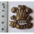 WW1 Welsh Regiment `Welch` Cap Badge. No slide.