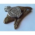 WW2 Canadian Royal 22nd Regiment Cap Badge - King`s Crown. No pins.