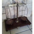 Antique Dutch large apothecary scale by `Becker`s Sons Rotterdam`.