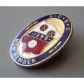 Vintage Southampton Old Bowling Green Enameled Badge.