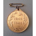 Bloemfontein Centenary Medallion. 1846-1946.