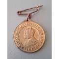 1947 Royal Visit Union Of South Africa Medallion.
