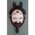 A Vintage Punu Tribal Ceremonial Dancing Mask.