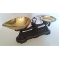 `Reserved`.  Antique Brass And Cast Iron Scale By Fairbanks, Birmingham.