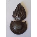 Rare WWII South Africa African Railways and Harbours Brigade Badge. No lugs.
