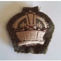 WW2 British Army Warrant Officer Cloth Rank Badge.
