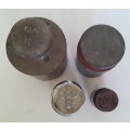 Collection Of 4 Vintage Scale Weights.
