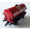 Rare Hornby Dublo D1 Tank Wagon. Esso Royal Daylight. No : 32070. Mint In Box.