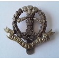 Middlesex Regiment (Duke Of Cambridge`s Own) Cap Badge. Pre 1914. Slide Intact.