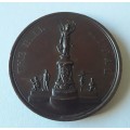 Rare Society Of Miniature Rifle Clubs Bell Medal. Edwardian Period.