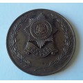 Vintage South African Police Wrestling Medal. `1974 Ligswaargewig` (light heavyweight).