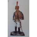 Vintage Almond Sculptures Metal Model Kit. Officer, 7th Hussars, 1814-15. Mint In Box.