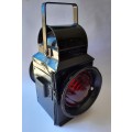 Vintage South African Railway Double-Sided Shunter`s Lamp. 38 cm.