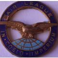 WW2 Air League Enamel Badge. No Pin.