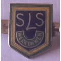 Vintage `SLS WERK EN WEN` School Badge. Pin Intact.