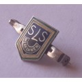 Vintage `SLS WERK EN WEN` School Badge. Pin Intact.