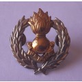 SADF Engineer Corps Cap Badge.  Lugs Intact.