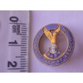 WW2 RAF Association Lapel Badge.  Pin intact.