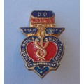 Collection of Vintage SA Blood Donor Badges.  Enameled Metal.
