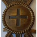 WW2 Italian Fascist Fanteria (Infantry) Cap Badge.