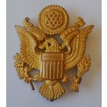 WW2 US Army Officer`s Cap Badge.
