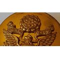 WW2 US Army Enlisted Serviceman`s Cap Badge.