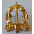 SA Corps of Military Police Cap Badge. Lugs Intact.