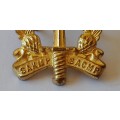 SA Corps of Military Police Cap Badge. Lugs Intact.