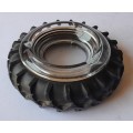 Vintage British Made `Indian Farm Tractor` Tyre Ashtray. 14 cm.