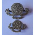 Pair Vintage St John Ambulance Brigade Badges. Cap and Collar.