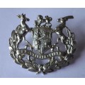 Vintage Pair SADF Warrant Officer Badges. White Metal / Brass Metal. Pins / Lugs Intact.