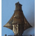 WW1 Nelson Battalion Royal Naval Division Cap Badge. All Brass. Lugs Intact.